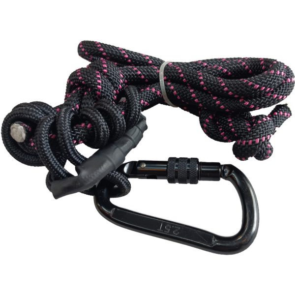 THE SAFETY HARNESS LINEMANS ROPE