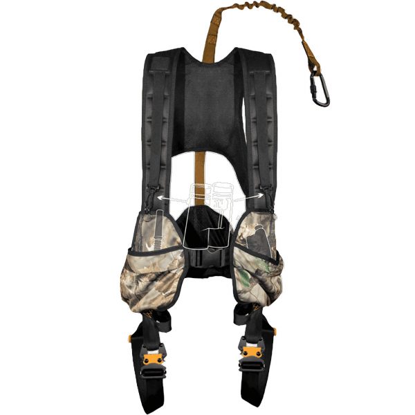 Utility Safety Harness with Pockets