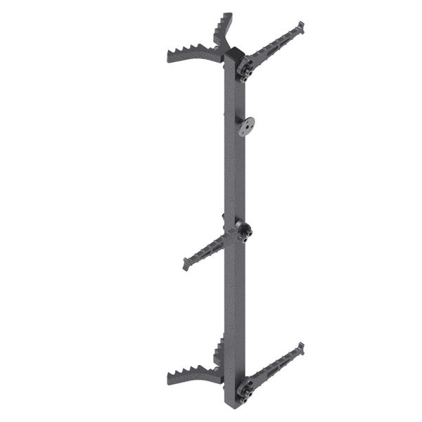 Fish-shaped three-step stick