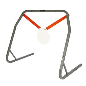 High Caliber Steel Rifle Gong & Stand