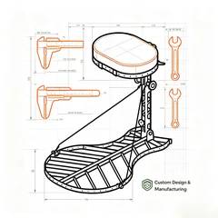 Custom OEM ODM design and manufacturing icon for YH Hunting hunting equipment